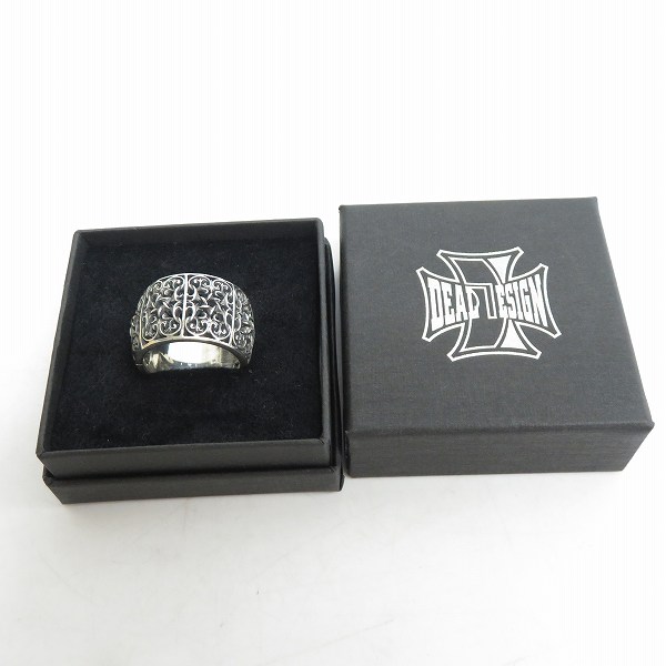 実際に弊社で買取させて頂いたDEAL DESIGN/ディールデザイン スターシェードリング WIDE/22号の画像 7枚目