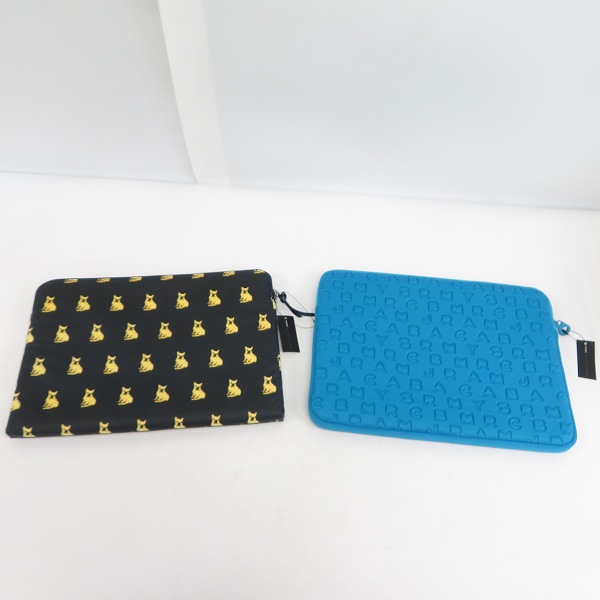 実際に弊社で買取させて頂いた【未使用】MARC BY MARC JACOBS/マークバイマークジェイコブス PC タブレットケース M0003115/M6131062 2点セットの画像 1枚目