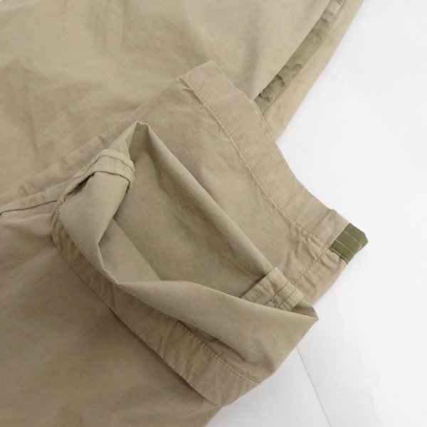 実際に弊社で買取させて頂いたmaharishi/マハリシ カーゴパンツ ライトベージュ系 size：Mの画像 6枚目