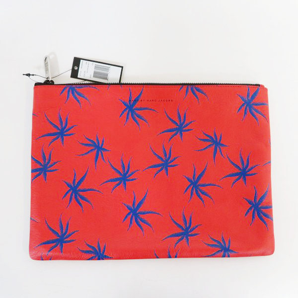 実際に弊社で買取させて頂いた【未使用】MARC BY MARC JACOBS/マークバイマークジェイコブス ミニクラッチ/ポーチ M6131017/M0006468 2点セットの画像 2枚目