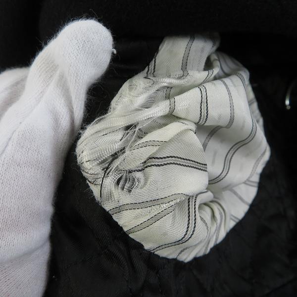 実際に弊社で買取させて頂いたBURBERRY PRORSUM/バーバリープローサム ウールロングコート/44の画像 4枚目