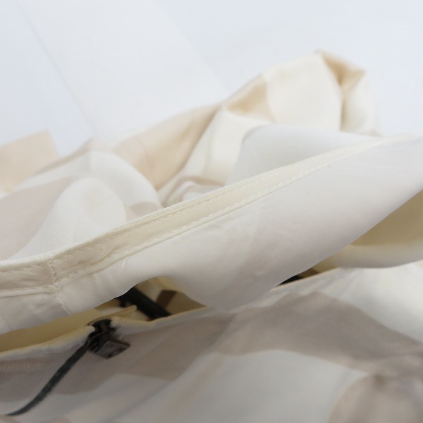 実際に弊社で買取させて頂いたBURBERRY LONDON/バーバリーロンドン ボーダー柄 ショートスリーブワンピース/36の画像 5枚目