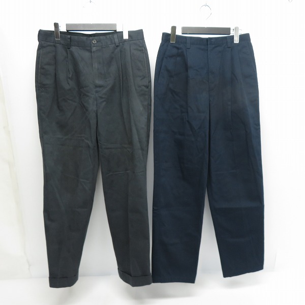 実際に弊社で買取させて頂いたBrooks Brothers/ブルックスブラザーズ Eddie Bauer/エディバウアー タックパンツ 2点セット