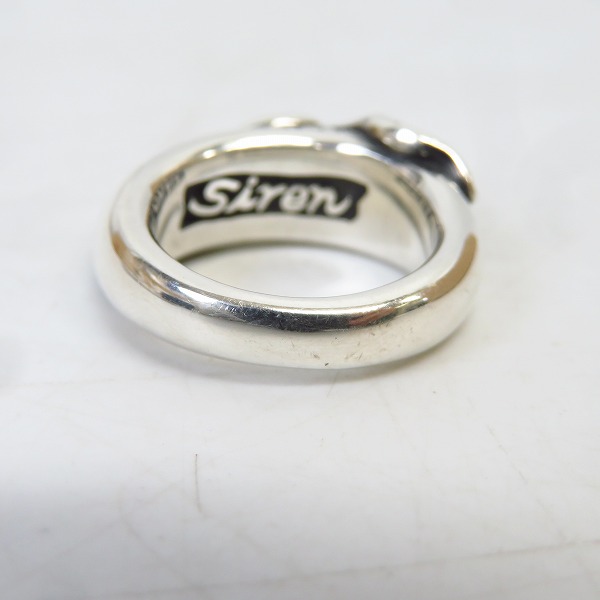 実際に弊社で買取させて頂いた【ギャラ付き】Bloody Mary/ブラッディマリー Mermeid fin マーメイドフィンリング/9号の画像 2枚目