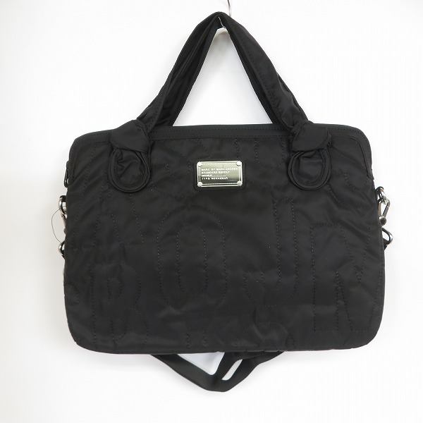 実際に弊社で買取させて頂いたMARC BY MARC JACOBS/マークバイマークジェイコブス PCケース/ショルダーバッグ 2WAY M0001496A/M6PE003 2点セットの画像 2枚目