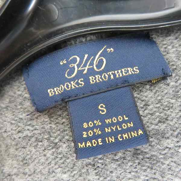 実際に弊社で買取させて頂いたBROOKS BROTHERS 346/ブルックスブラザーズ 346 ハーフジップ セーター Sの画像 2枚目