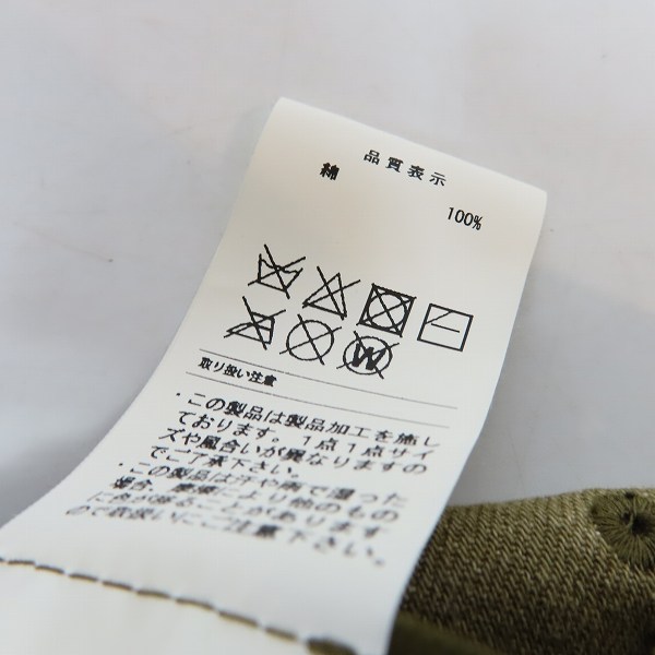 実際に弊社で買取させて頂いたDESCENDANT/ディセンダント フィッシュ/魚 刺繍キャップ FREEの画像 6枚目