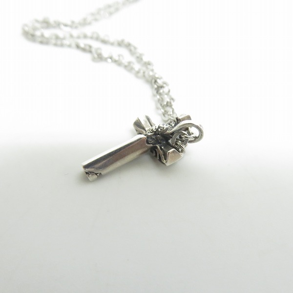 実際に弊社で買取させて頂いたFAL/エフエーエル R.I.P クロスネックレス/ペンダントの画像 4枚目