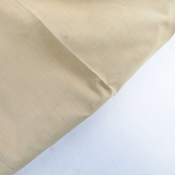 実際に弊社で買取させて頂いたBURBERRY/バーバリー コットン チノパンツ ベージュ size：91の画像 7枚目