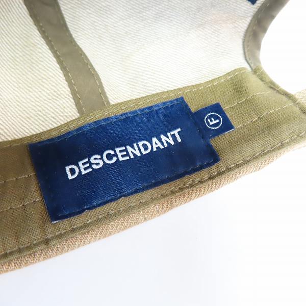 実際に弊社で買取させて頂いたDESCENDANT/ディセンダント フィッシュ/魚 刺繍キャップ FREEの画像 4枚目