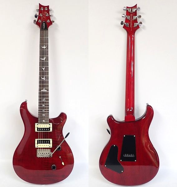 実際に弊社で買取させて頂いた★PRS/Paul Reed Smith/ポールリードスミス SE Custom 24 バードインレイ タップスイッチ搭載 ギグケース付 の画像 1枚目