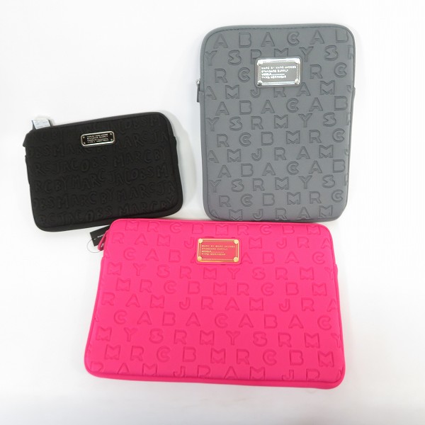 実際に弊社で買取させて頂いた【未使用】MARC BY MARC JACOBS/マークバイマークジェイコブス クラッチバッグ M0003463/M6PE024/M6131024 3点セット