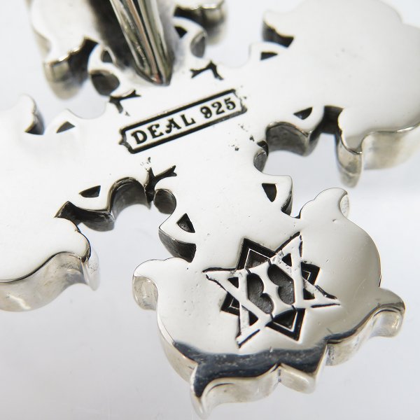 実際に弊社で買取させて頂いたDEAL DESIGN/ディールデザイン GLクロスペンダントトップの画像 4枚目