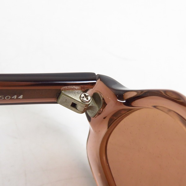 実際に弊社で買取させて頂いたspec espace/スペックエスパス 手仕事 度入り サングラス/アイウェア ES-5044の画像 6枚目