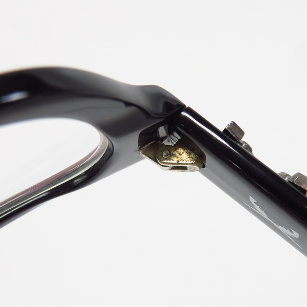 実際に弊社で買取させて頂いたroar/ロアー 度入り 二丁拳銃/クロスガン 眼鏡/メガネフレーム 08SRQ-42の画像 5枚目