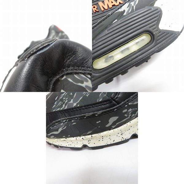 実際に弊社で買取させて頂いたNIKE×ATMOS/ナイキ×アトモス AIR MAX 90 PREMIUM スニーカー ブラック タイガー カモ 333888-024/28の画像 6枚目
