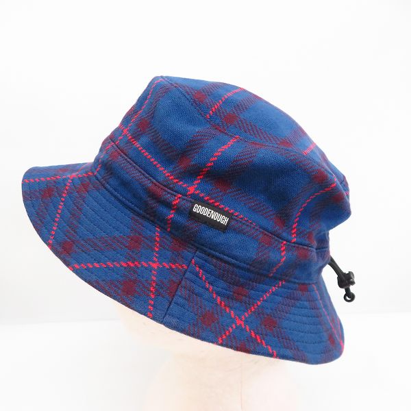 実際に弊社で買取させて頂いたGOOD ENOUGH/グッドイナフ CHECK JERSEY HAT/チェック ジャージー ハット GE-148101の画像 2枚目