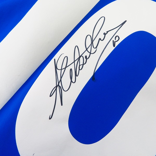 実際に弊社で買取させて頂いた【証明書】Kappa/カッパ EURO/ユーロ 2000 イタリア代表 ＃10 デル ピエロ サイン入 ユニフォーム Size：XLの画像 6枚目