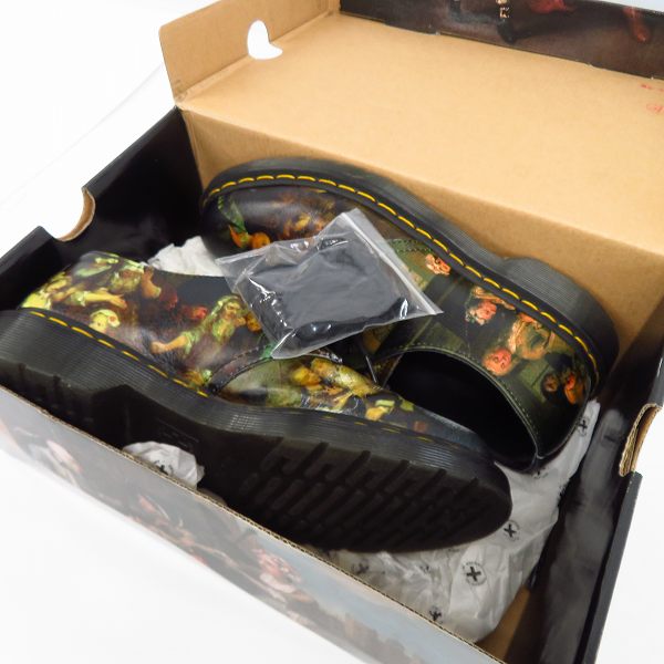 人気 限定 Dr.Martens シューズ ウィリアム・ホガース 絵画 UK9 数量