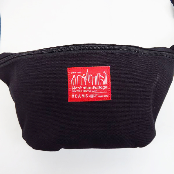 実際に弊社で買取させて頂いたManhattan Portage×BEAMS/マンハッタンポーテージ×ビームス  別注 1103Waist Pouch ウエストバッグ