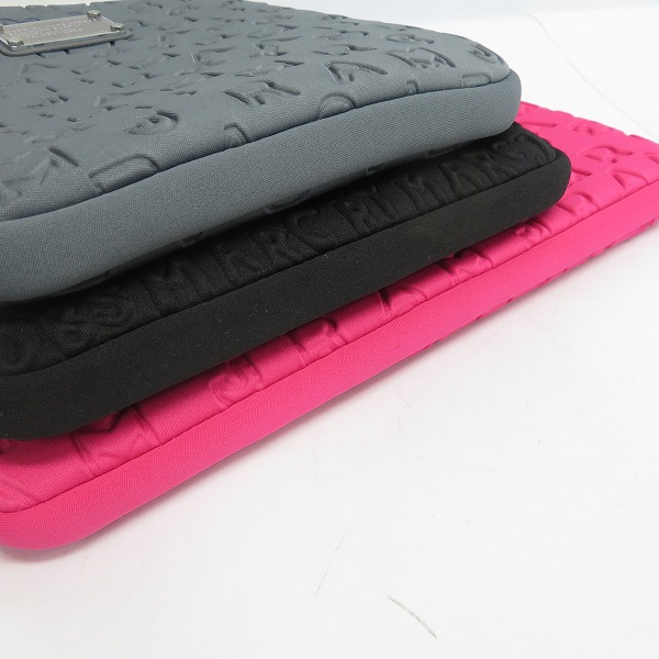 実際に弊社で買取させて頂いた【未使用】MARC BY MARC JACOBS/マークバイマークジェイコブス クラッチバッグ M0003463/M6PE024/M6131024 3点セットの画像 2枚目