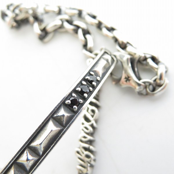 実際に弊社で買取させて頂いたDEAL DESIGN/ディールデザイン プレート ストーン付きブレスレットの画像 5枚目