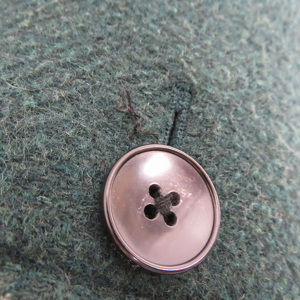 実際に弊社で買取させて頂いたHARE/ハレ ウールPコート HA030001MC/Lの画像 4枚目