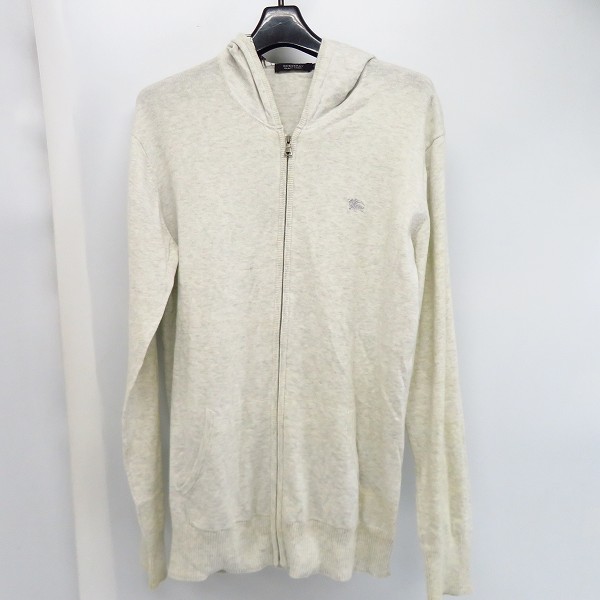 実際に弊社で買取させて頂いたBURBERRY/バーバリー ブラックレーベル 薄手 コットン ジップパーカー D1N10-109-03/3