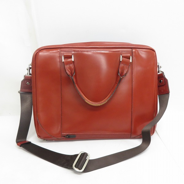 実際に弊社で買取させて頂いたMASTER-PIECE/マスターピース レザーブリーフケース/ハンドバッグ 43150の画像 1枚目