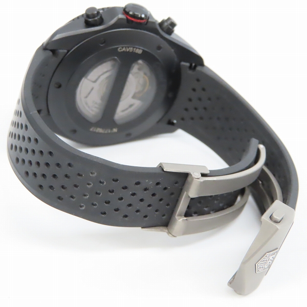 実際に弊社で買取させて頂いたTAGHeuer/タグホイヤー グランドカレラ キャリバー17 自動巻き 腕時計 CAV518B.FT6016の画像 4枚目