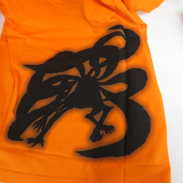 実際に弊社で買取させて頂いた【未使用】NARUTO/ナルト ガマブン太/八卦の封印式 プリントTシャツ/S 3点セットの画像 4枚目