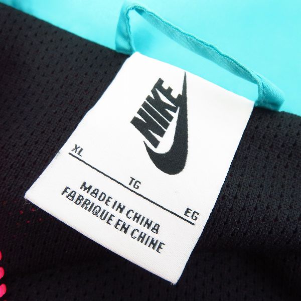 実際に弊社で買取させて頂いたNIKE×atmos/ナイキ×アトモス NRG CU VINTAGE PATCHWORK TRACK JACKET トラックジャケット CD6132-639 XLの画像 2枚目