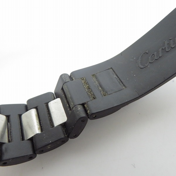 実際に弊社で買取させて頂いたCartier/カルティエ クロノスカフ マスト21 クロノグラフ【動作未確認】の画像 5枚目
