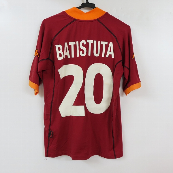 実際に弊社で買取させて頂いたKappa/カッパ セリエA ASローマ 20番 バティストゥータ ホームユニフォームの画像 1枚目