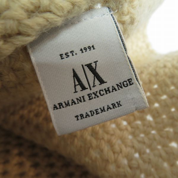実際に弊社で買取させて頂いたARMANI EXCHANGE/アルマーニエクスチェンジ ニット帽/ONE SIZEの画像 5枚目