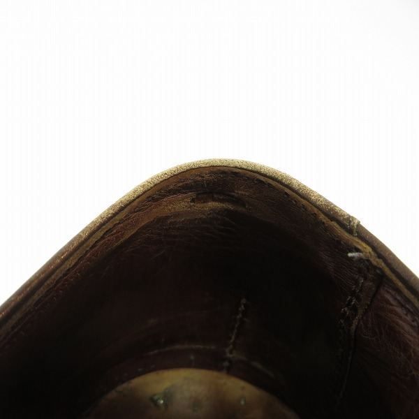 実際に弊社で買取させて頂いたCHEANEY/チーニー プレーントゥ レザーシューズ 3855/5.5の画像 6枚目