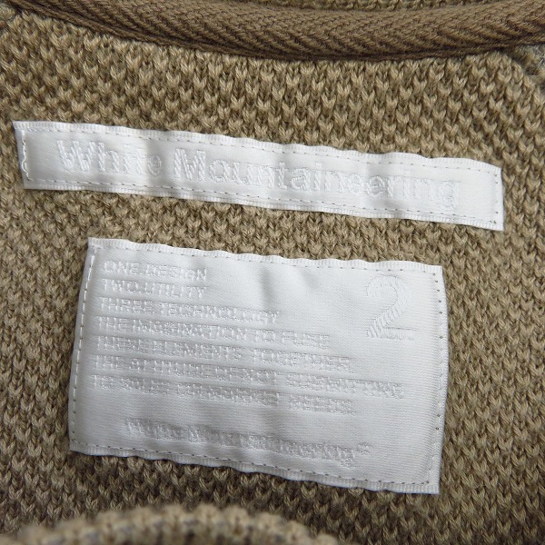 実際に弊社で買取させて頂いたWhite Mountaineering/ホワイトマウンテニアリング 16AW PIQUE RAGLAN CONTRASTED LONG T-SHIRT WM1673516 2 の画像 2枚目