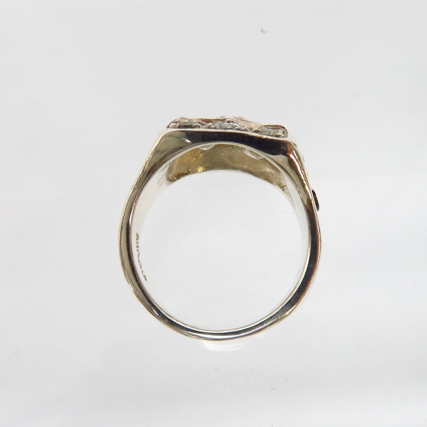 実際に弊社で買取させて頂いたFLASH POINT/フラッシュポイント ジムスカルリング RUBY/ルビー C-MAG/16号の画像 5枚目