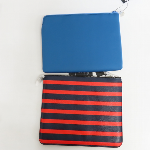 実際に弊社で買取させて頂いた【未使用】MARC BY MARC JACOBS/マークバイマークジェイコブス ミニクラッチバッグ M0005194/M6131017/2点セットの画像 1枚目