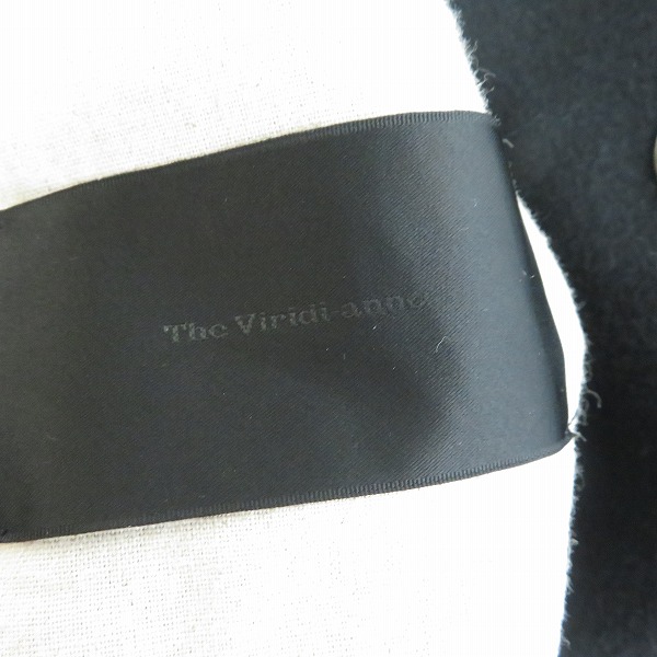 実際に弊社で買取させて頂いたThe Viridi-anne/ザ ヴィリジアン ハイネックメルトンコート VI-2400-06/2 の画像 2枚目