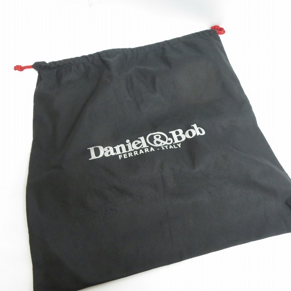実際に弊社で買取させて頂いたDaniel&Bob/ダニエル＆ボブ レザー ラウンドジップ クラッチバッグの画像 7枚目