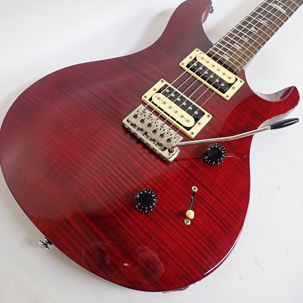 実際に弊社で買取させて頂いた★PRS/Paul Reed Smith/ポールリードスミス SE Custom 24 バードインレイ タップスイッチ搭載 ギグケース付 の画像 4枚目