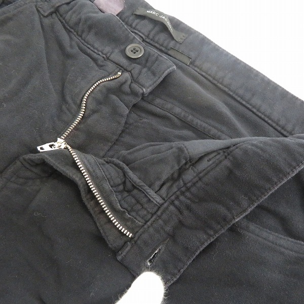実際に弊社で買取させて頂いたMARC JACOBS/マークジェイコブス コットンパンツ ブラック size：48の画像 6枚目