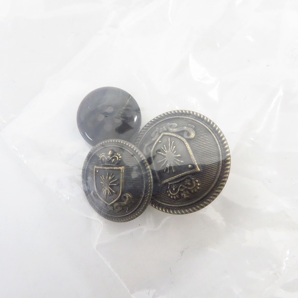 実際に弊社で買取させて頂いたMIHARAYASUHIRO/ミハラヤスヒロ テーラード ジャケット 2B ブラック系 81131194/46の画像 8枚目