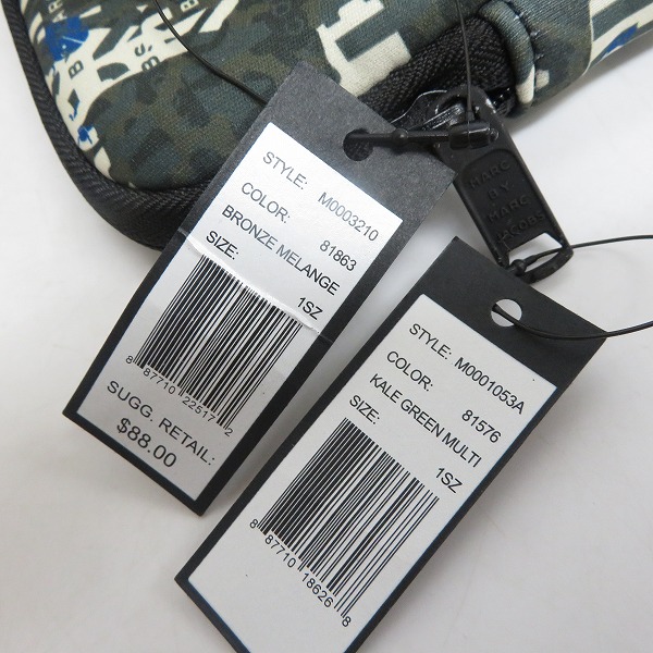 実際に弊社で買取させて頂いた【未使用】MARC BY MARC JACOBS/マークバイマークジェイコブス クラッチバッグ/タブレットケース M0003210/M0001053A 2点セットの画像 4枚目