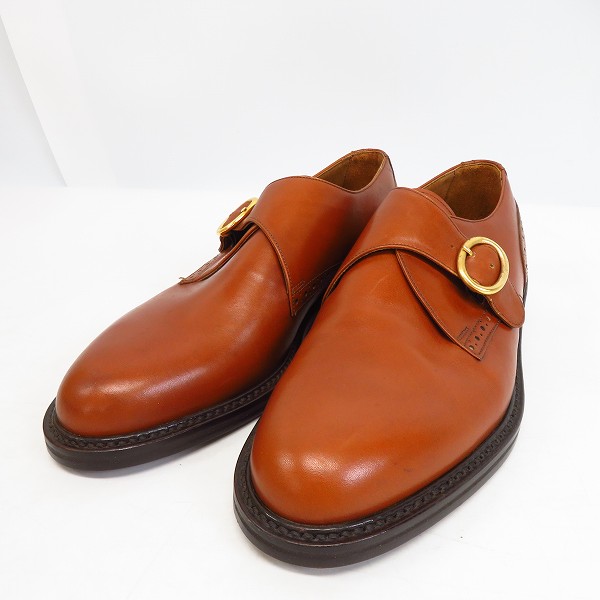 実際に弊社で買取させて頂いたGIORGIO ARMANI/ジョルジオ アルマーニ モンクストラップ ドレスシューズ/6.5