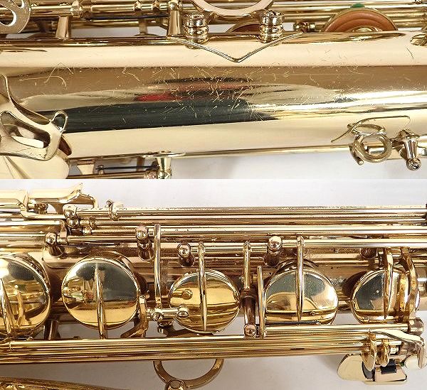 実際に弊社で買取させて頂いた★SELMER/セルマー テナーサックス SA80/Super Action 80 SERIE Ⅱ/シリーズ2 彫刻有り 52万台 ハードケース付 の画像 6枚目
