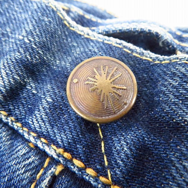 実際に弊社で買取させて頂いたMIHARAYASUHIRO/ミハラヤスヒロ シンチバック マッド加工クロップドジーンズ 41122167/46の画像 5枚目