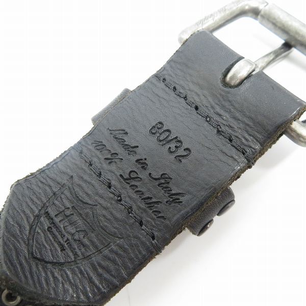 実際に弊社で買取させて頂いたHTC/Hollywood Trading Company/エイチティーシー 5連 スタッズベルト 80/32の画像 1枚目