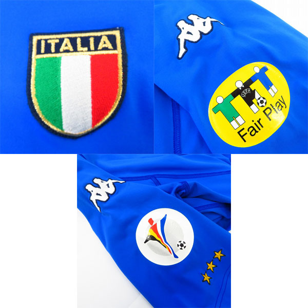 実際に弊社で買取させて頂いた【証明書】Kappa/カッパ EURO/ユーロ 2000 イタリア代表 ＃10 デル ピエロ サイン入 ユニフォーム Size：XLの画像 5枚目